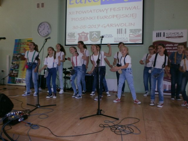 Występ na konkursie "Eurowizji"